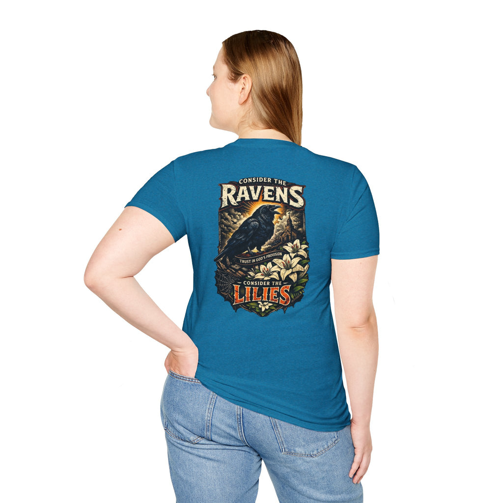 "Consider the Ravens" (Design on Back/Logo on Front)