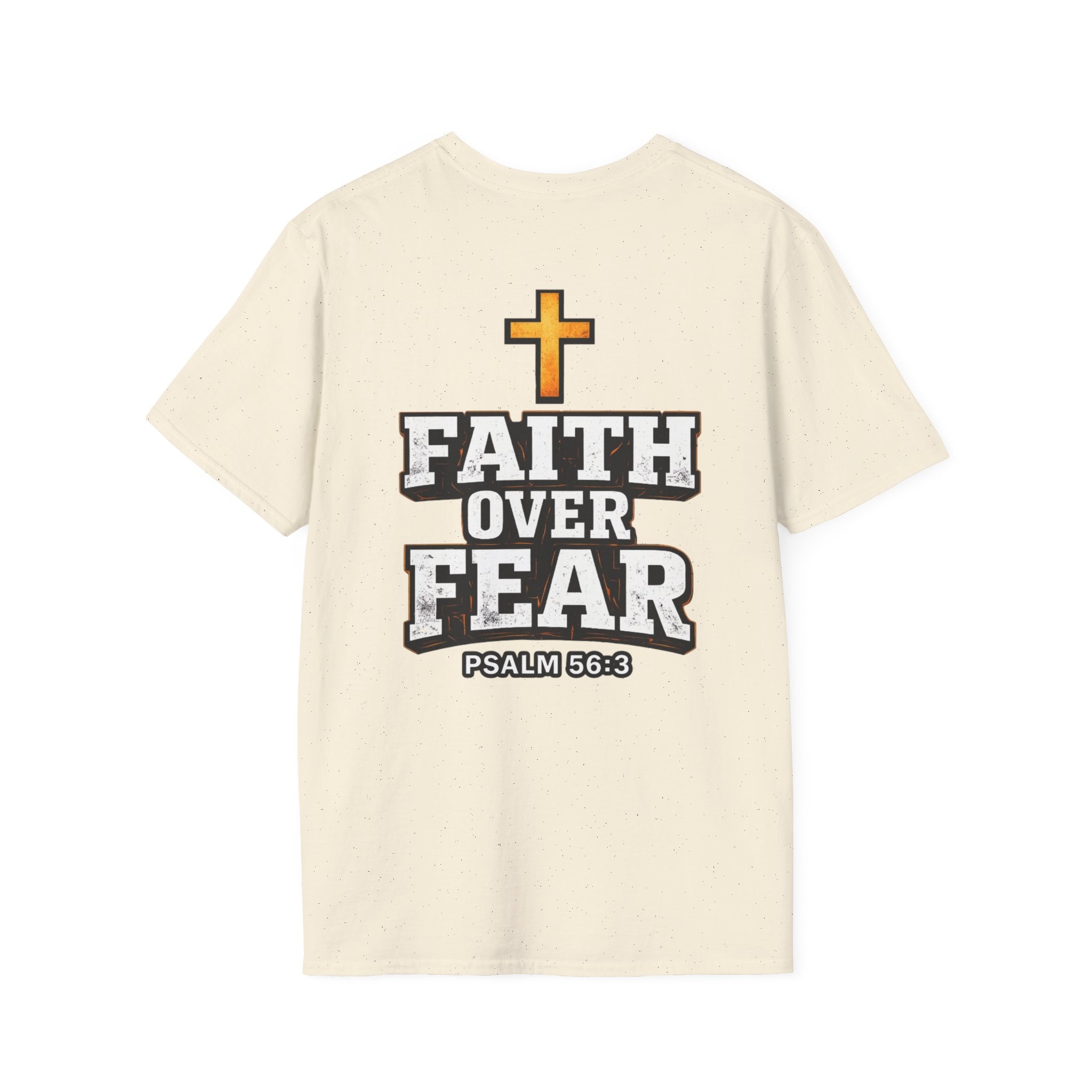 "Faith Over Fear" (Design on Back/Logo On Front)