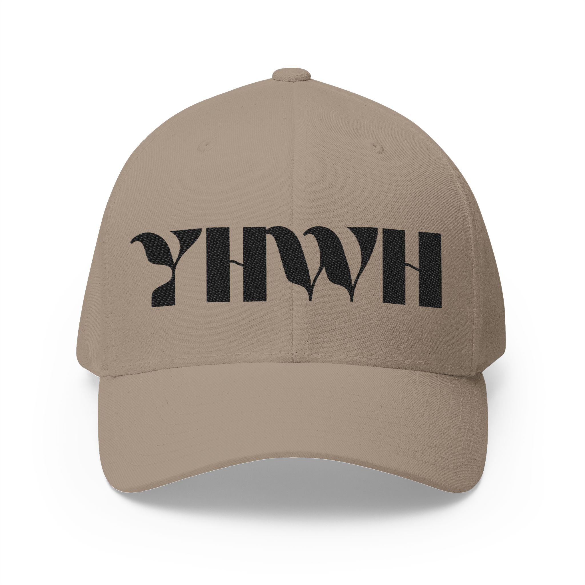 Signature Series "YHWH" FlexFit Closed-Back (Black) (Triple Embroidered)