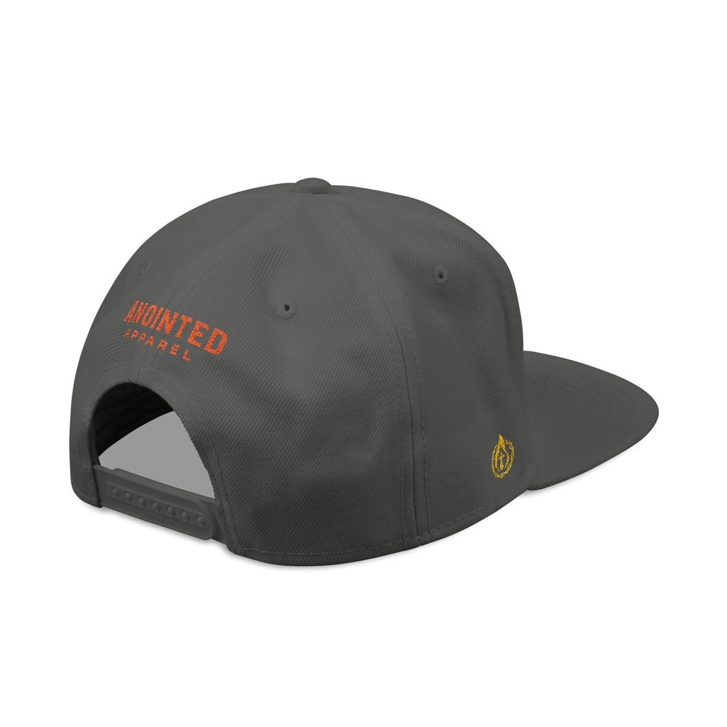 "Psalm 3:7" Snapback (Embroidered Front, Both Sides, Back)