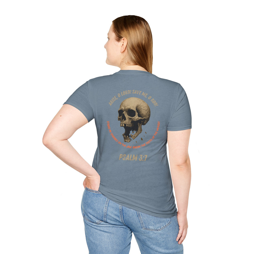 Psalm 3:7 - "Arise, O Lord!" (Design on Back/Logo on Front)