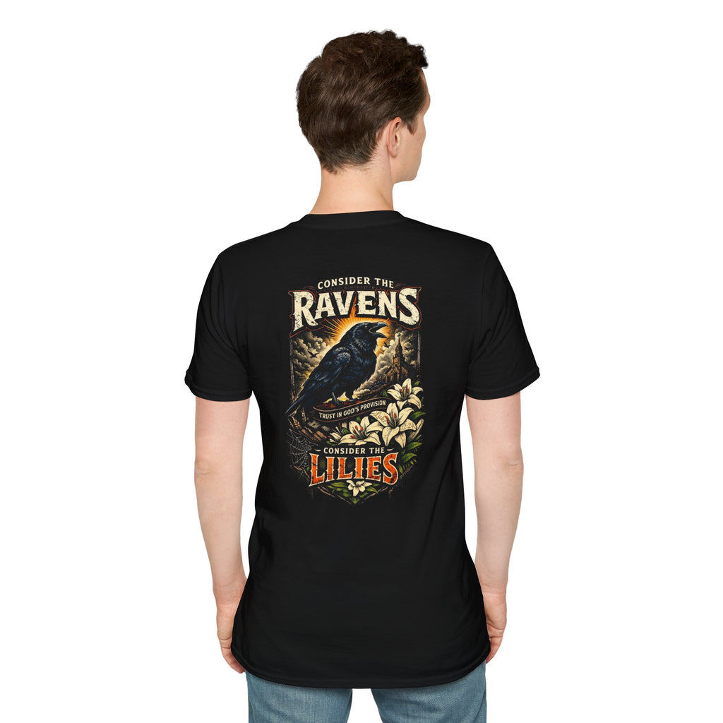 "Consider the Ravens" (Design on Back/Logo on Front)