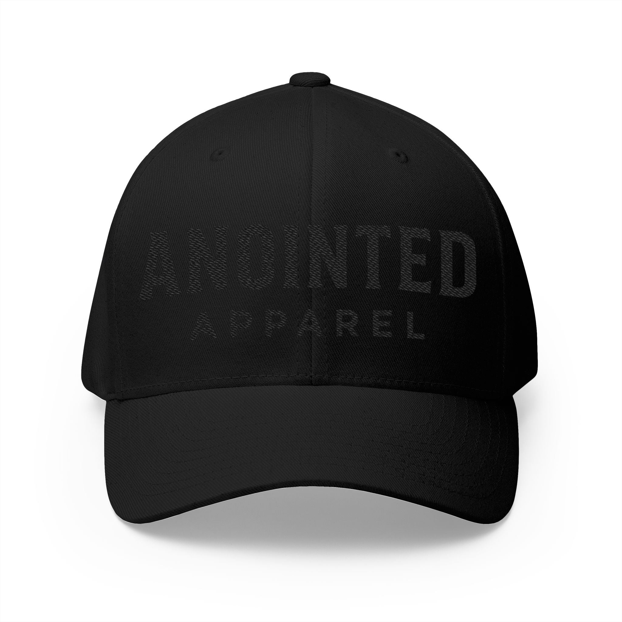 "Anointed" Christian FlexFit Hat – Elevated Edition (Front + Side Embroidery)