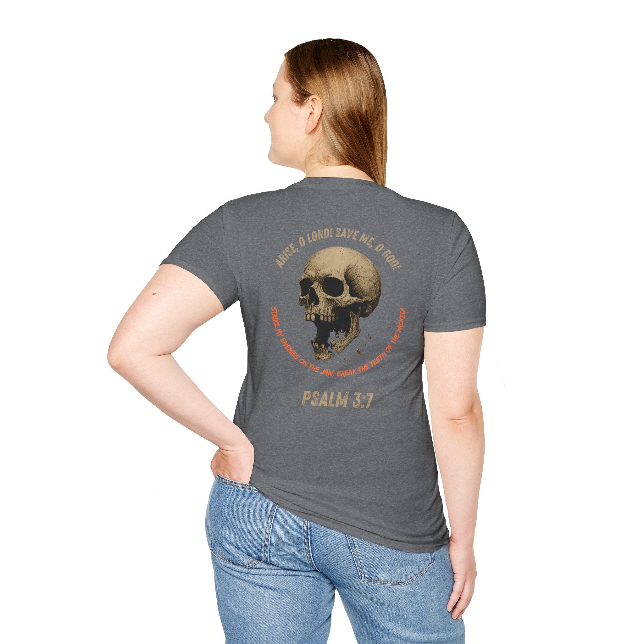 Psalm 3:7 - "Arise, O Lord!" (Design on Back/Logo on Front)