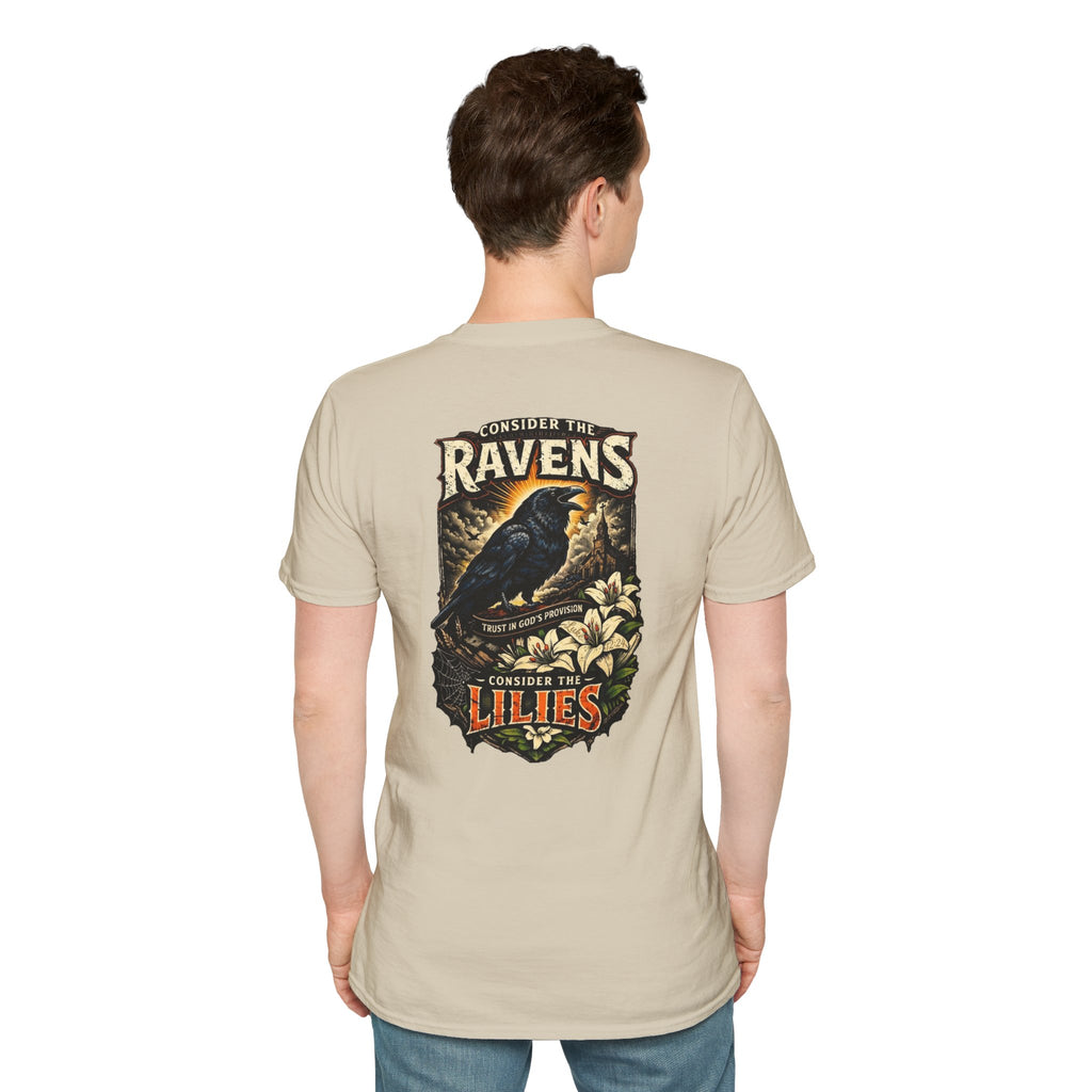 "Consider the Ravens" (Design on Back/Logo on Front)