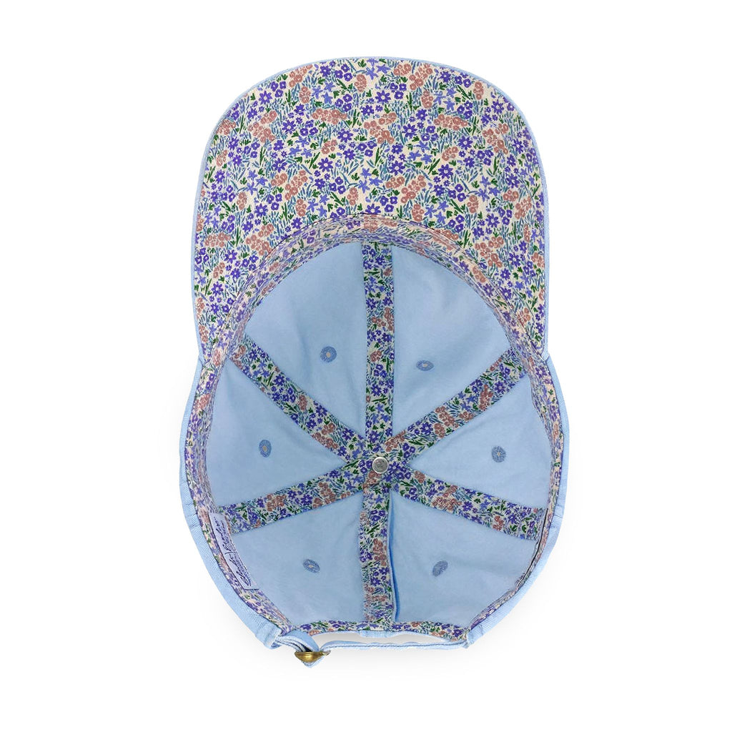 Women's "Anointed" Christian Cap (Gold Logo) (makeup-resistant w/ concealed ponytail opening)