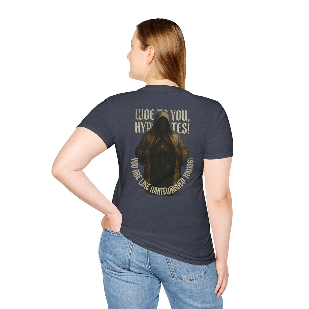 "Whitewashed Tombs" (Design on Back/Logo on Front)
