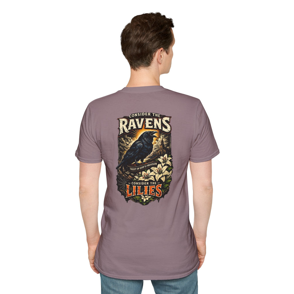 "Consider the Ravens" (Design on Back/Logo on Front)