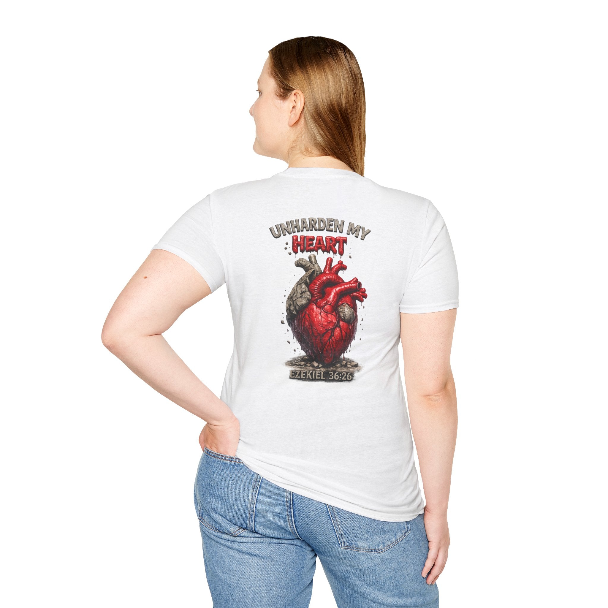 "Heart of Flesh" (Design on Back/Logo on Front)