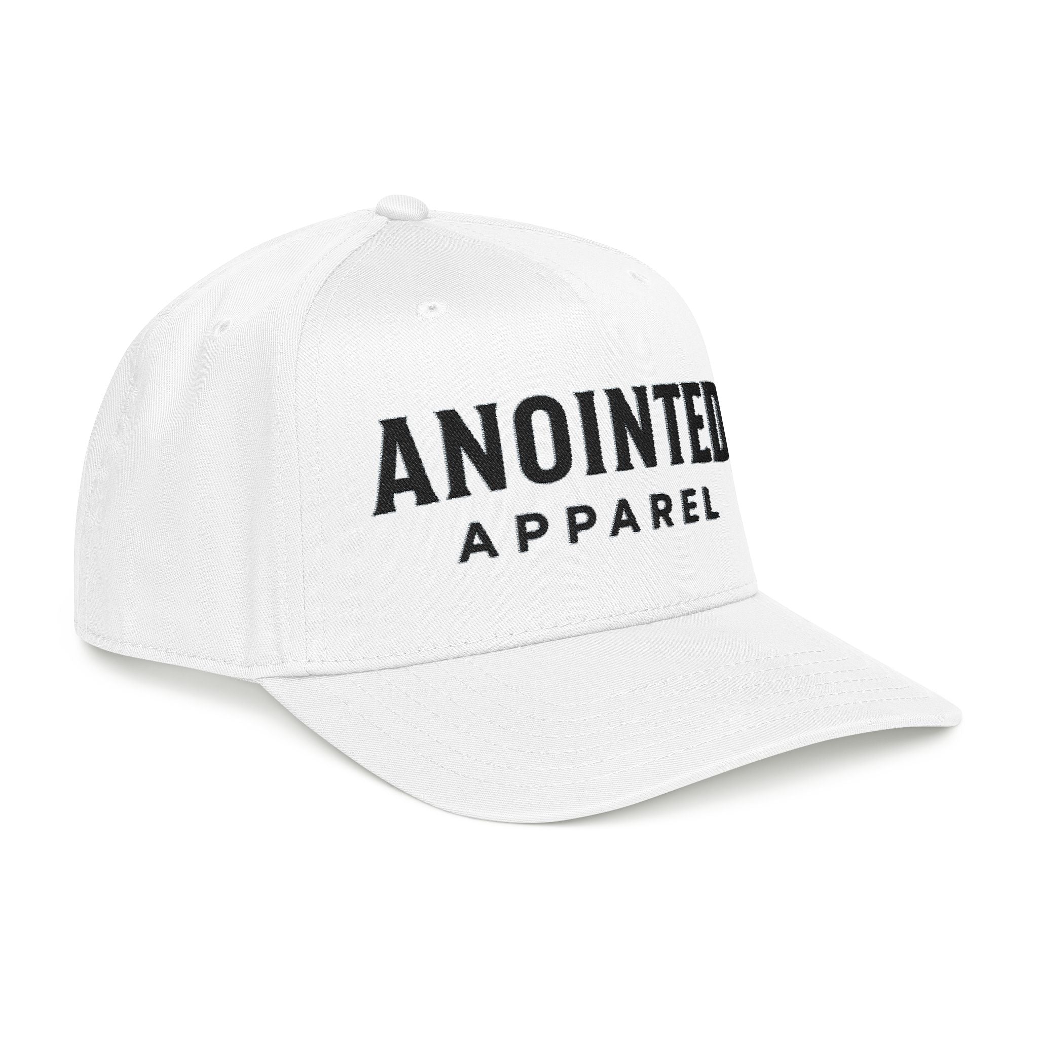 Halo Series "Anointed" Christian Snapback Hat - Essential Edition (Black/White Halo)