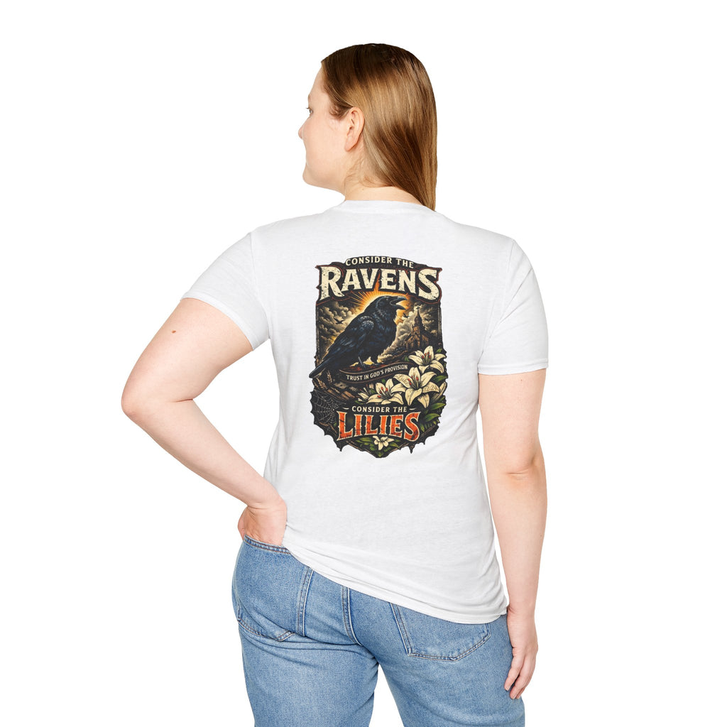 "Consider the Ravens" (Design on Back/Logo on Front)