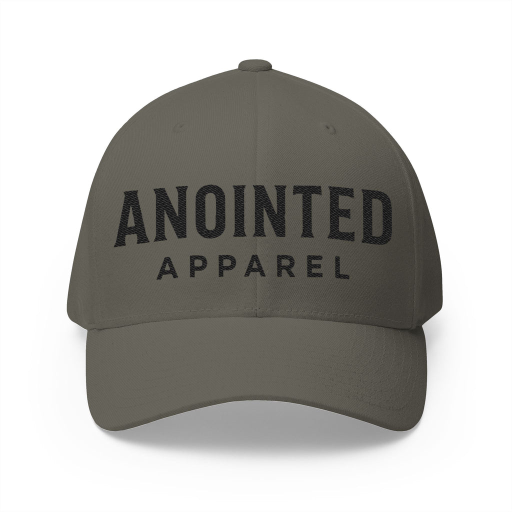 "Anointed" Christian FlexFit Hat – Elevated Edition (Front + Side Embroidery)