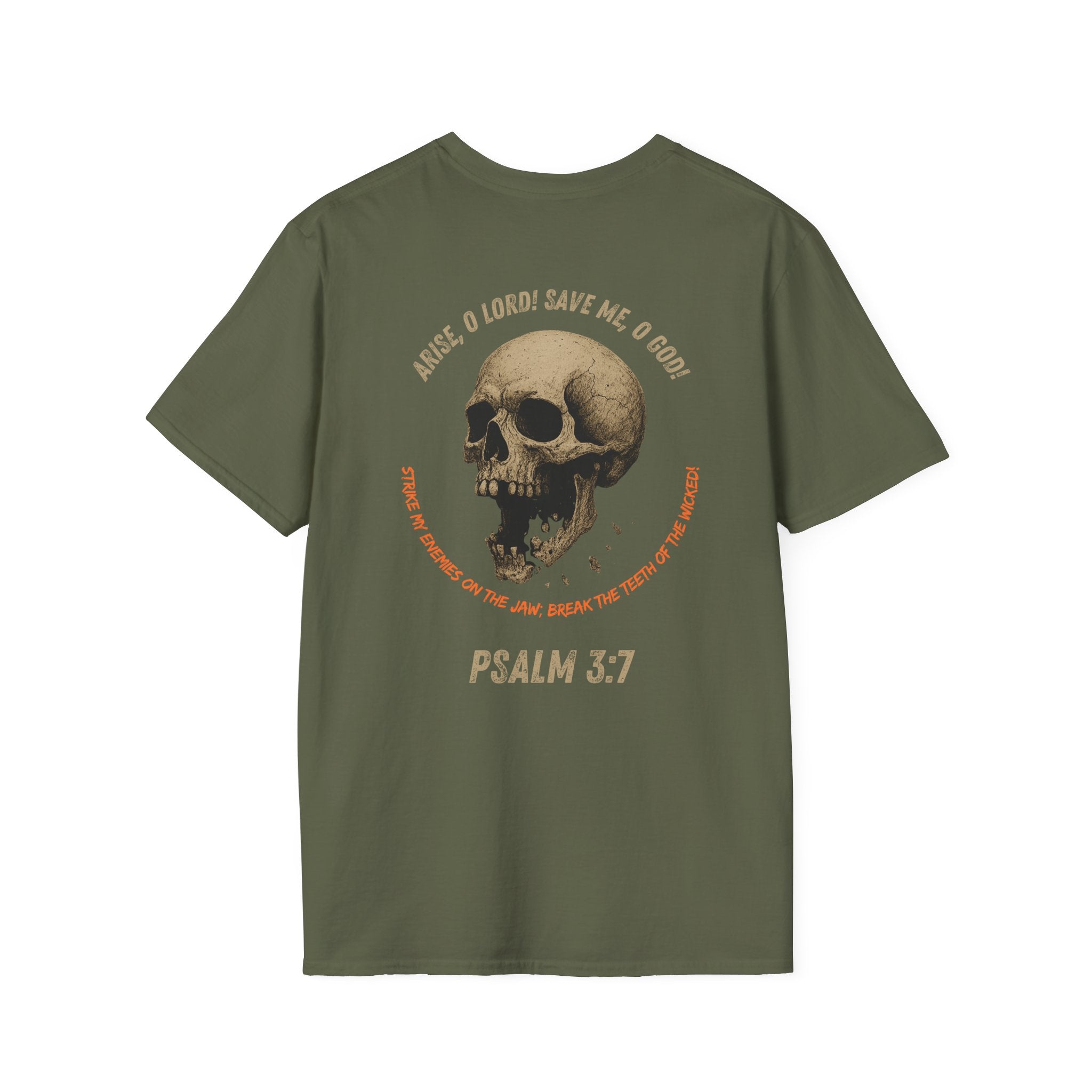 Psalm 3:7 - "Arise, O Lord!" (Design on Back/Logo on Front)