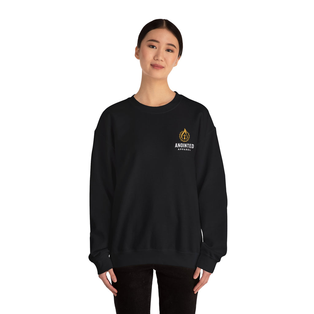 Graves Into Gardens Crewneck Sweatshirt (Design on Back/Logo on Front)