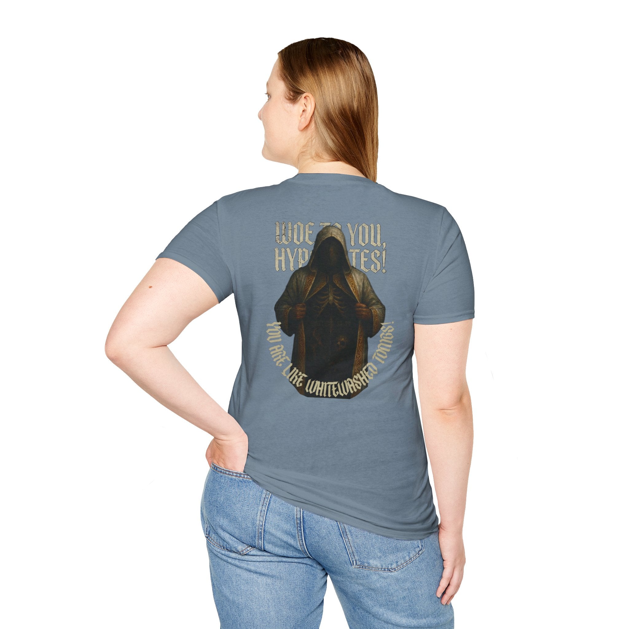 "Whitewashed Tombs" (Design on Back/Logo on Front)