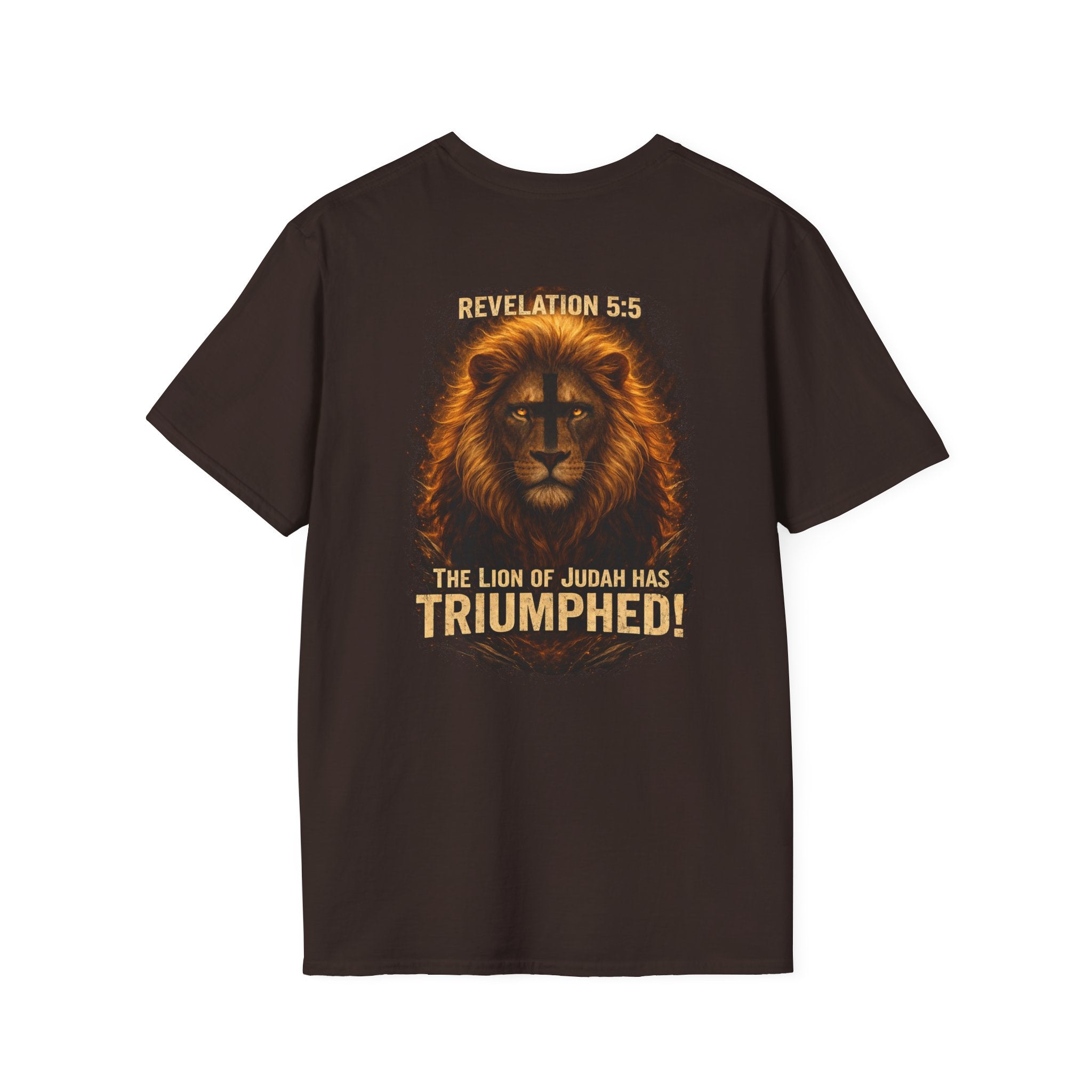 "The Lion of Judah" (Design on Back/Logo on Front)