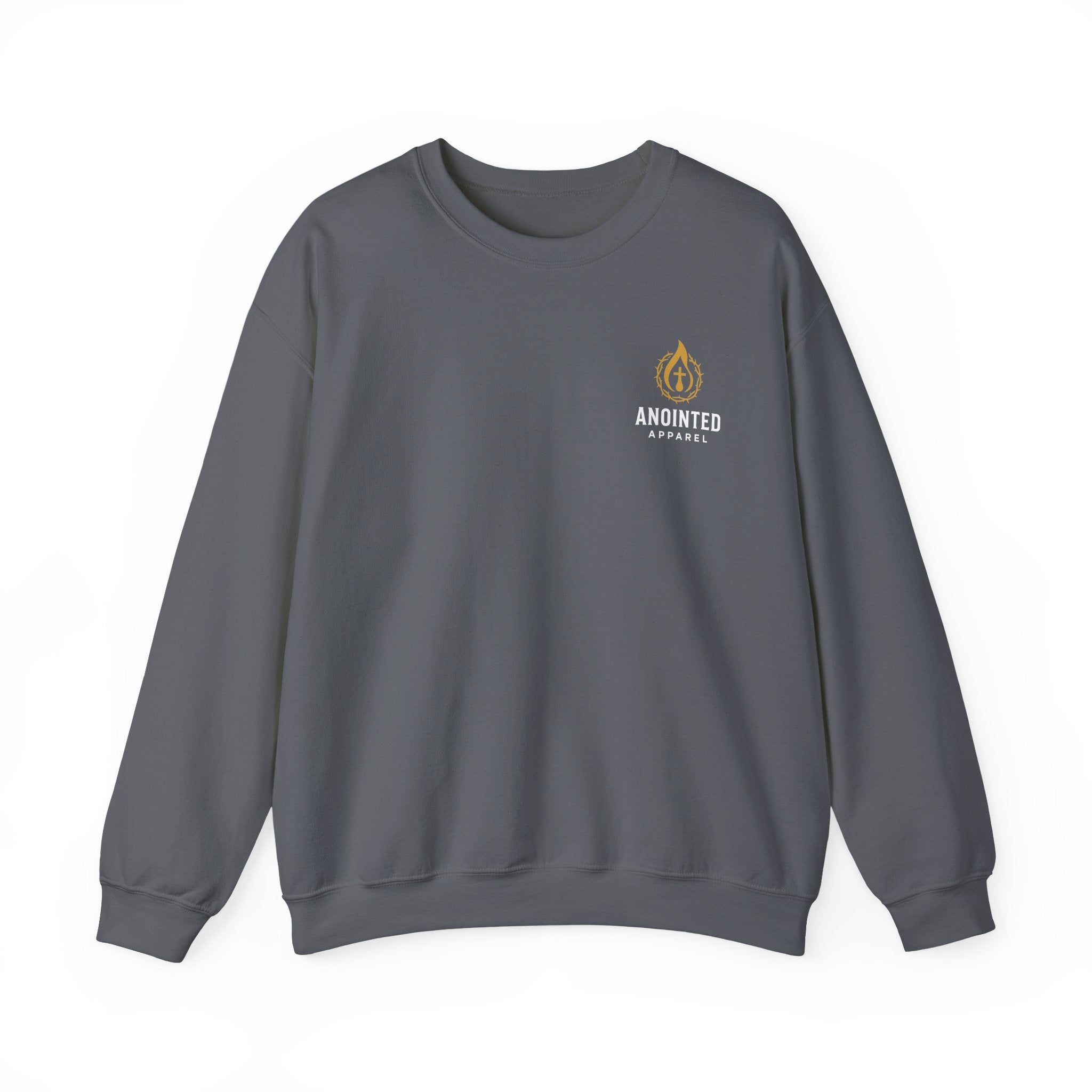 Graves Into Gardens Crewneck Sweatshirt (Design on Back/Logo on Front)