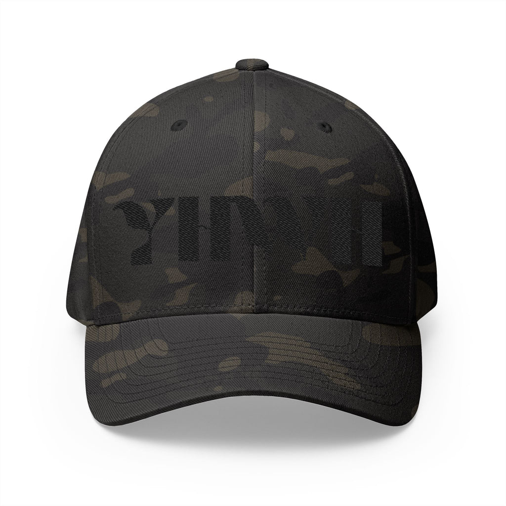 Signature Series "YHWH" FlexFit Closed-Back (Black) (Triple Embroidered)
