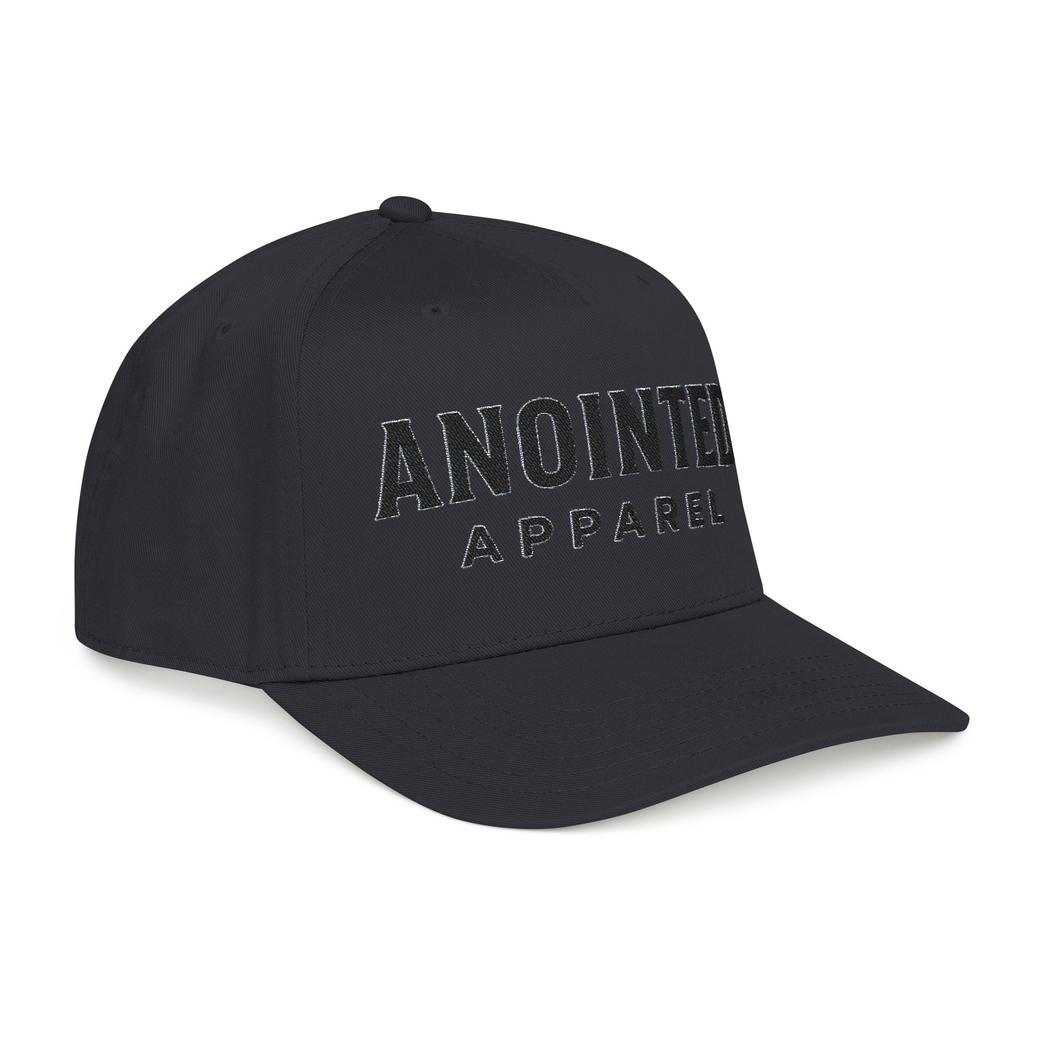 Halo Series "Anointed" Christian Snapback Hat - Essential Edition (Black/White Halo)