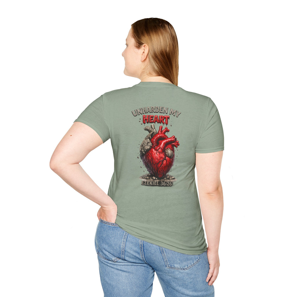 "Heart of Flesh" (Design on Back/Logo on Front)