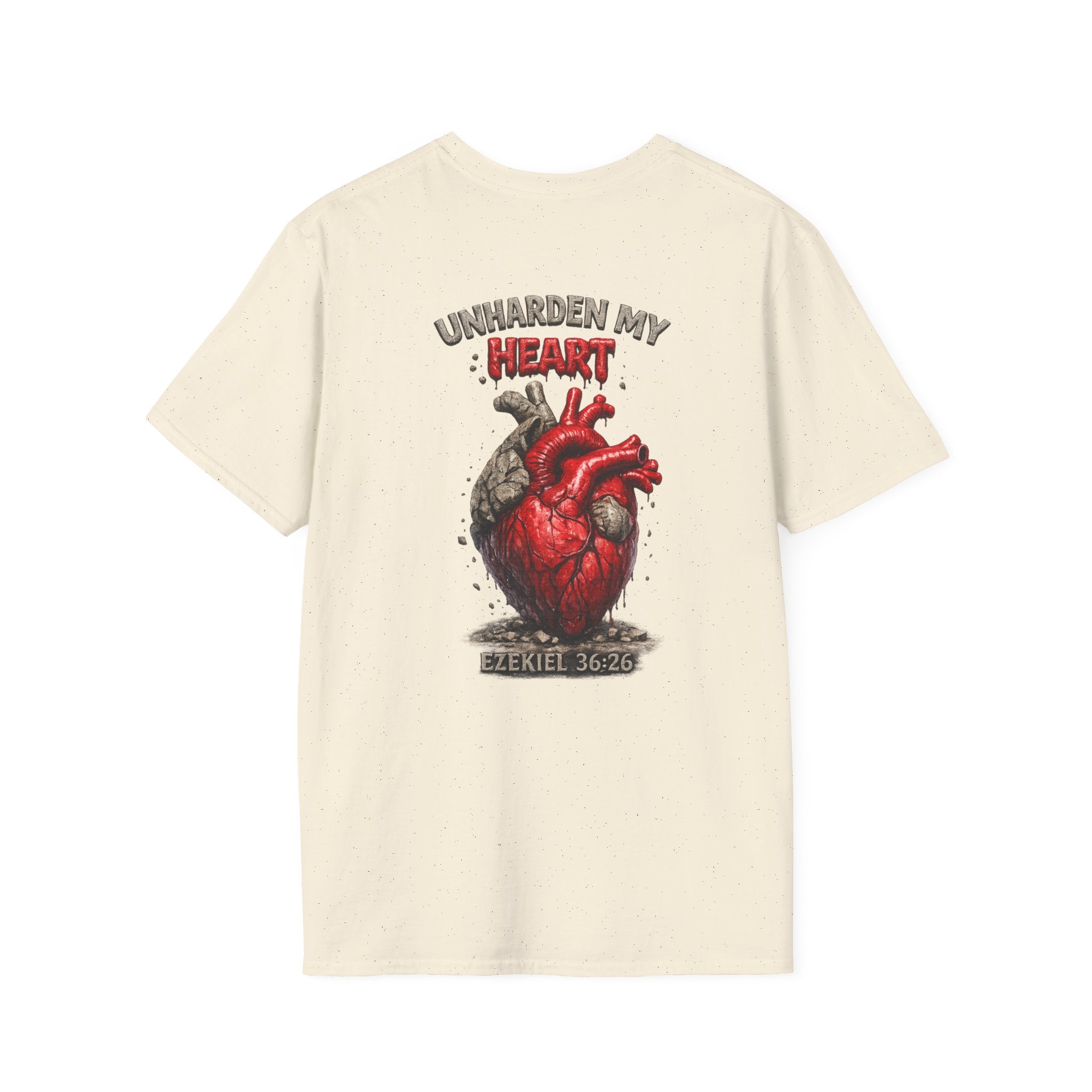 "Heart of Flesh" (Design on Back/Logo on Front)