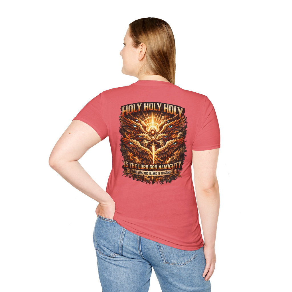 "HOLY, HOLY, HOLY!" (Design on Back/Logo on Front)