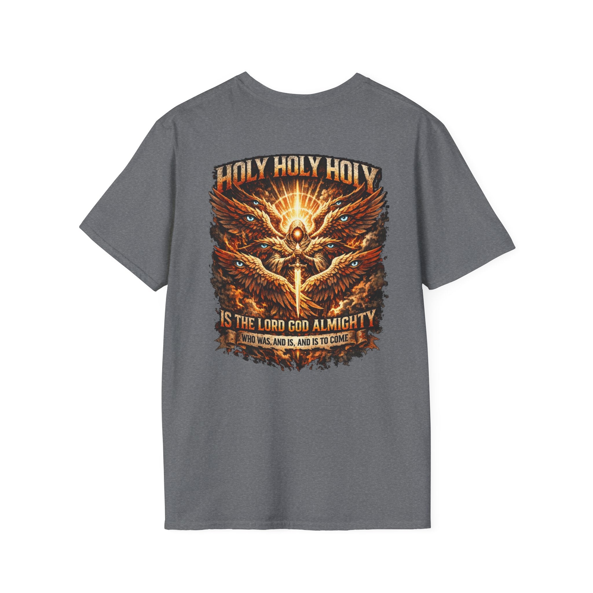 "HOLY, HOLY, HOLY!" (Design on Back/Logo on Front)