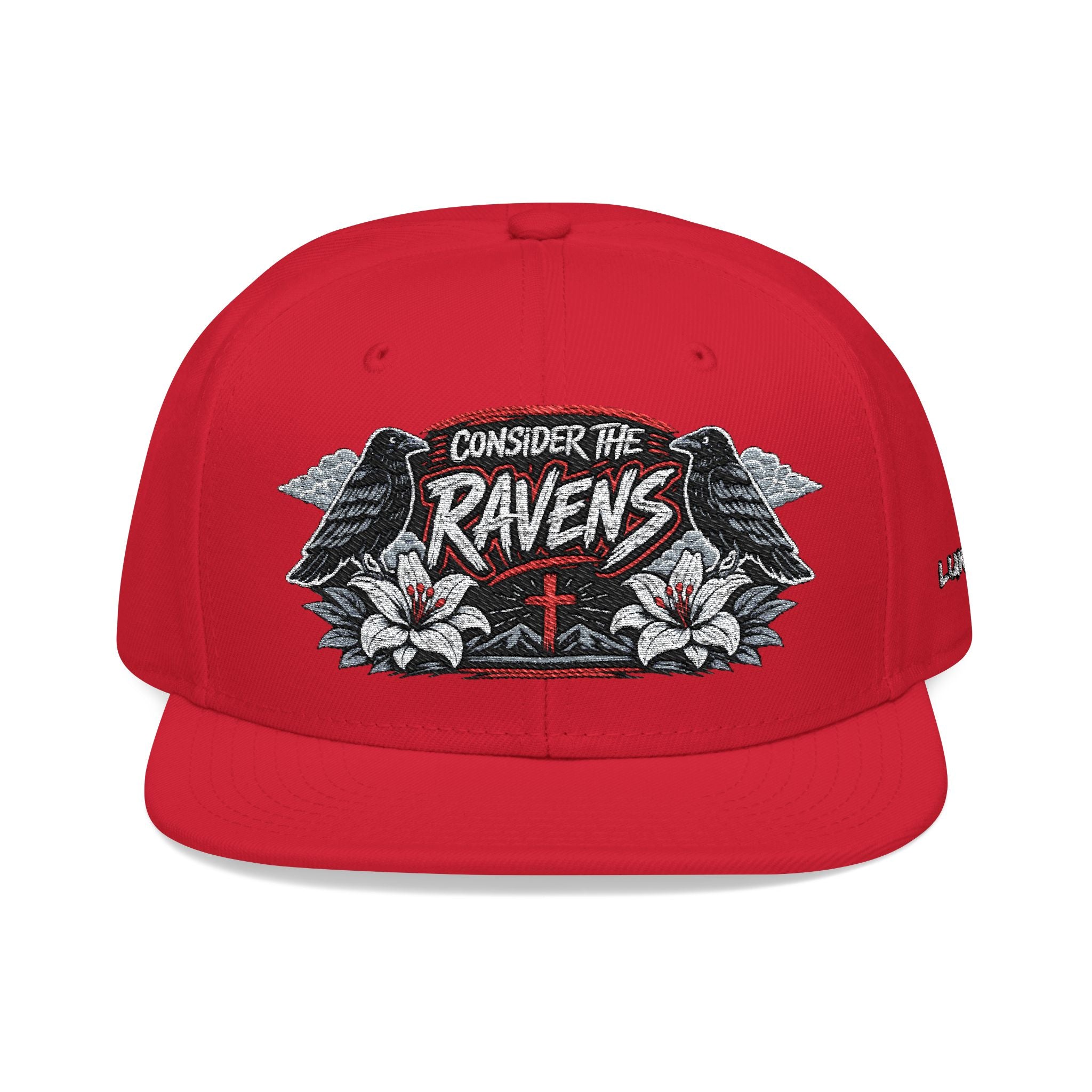 "Ravens and Lilies" v2 Exalted Edition (Embroidered Front/Side/Back)