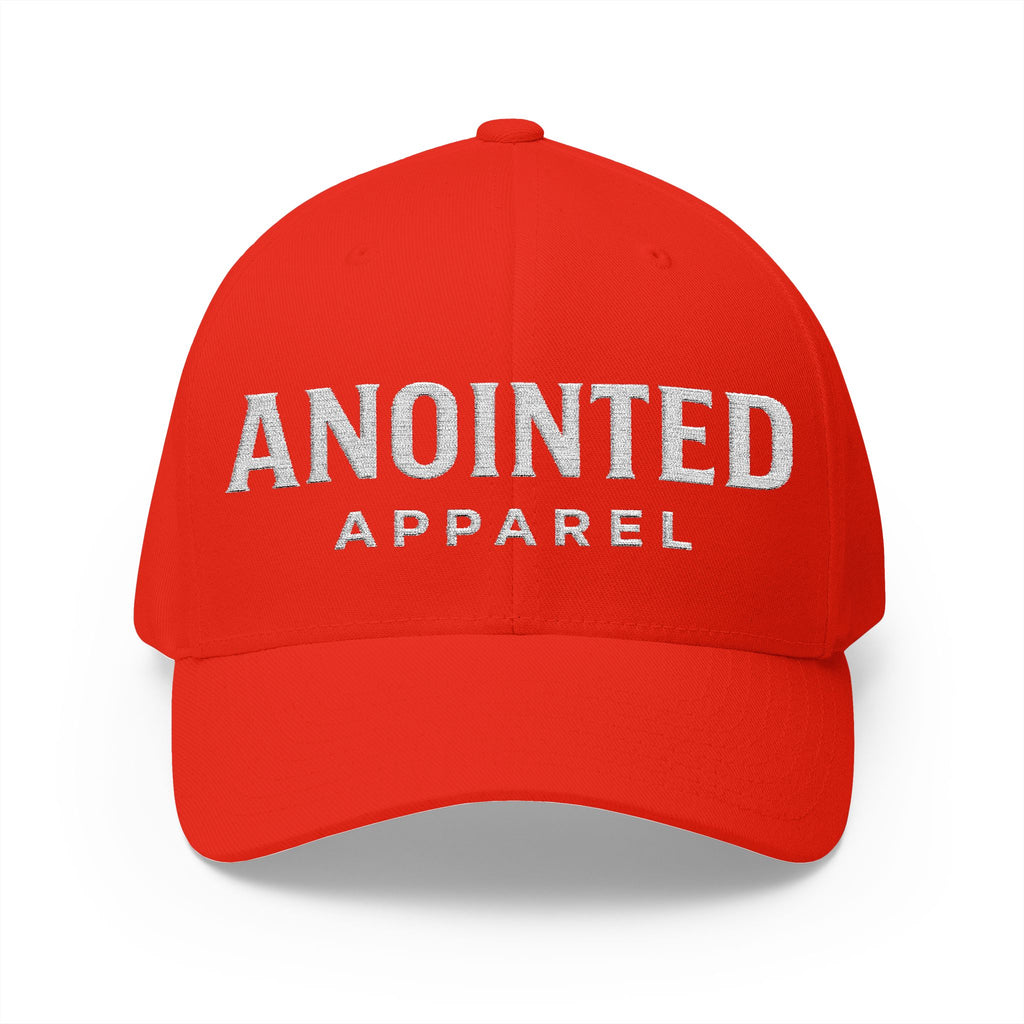 "Anointed" Christian FlexFit Hat – Elevated Edition (Front + Side Embroidery)