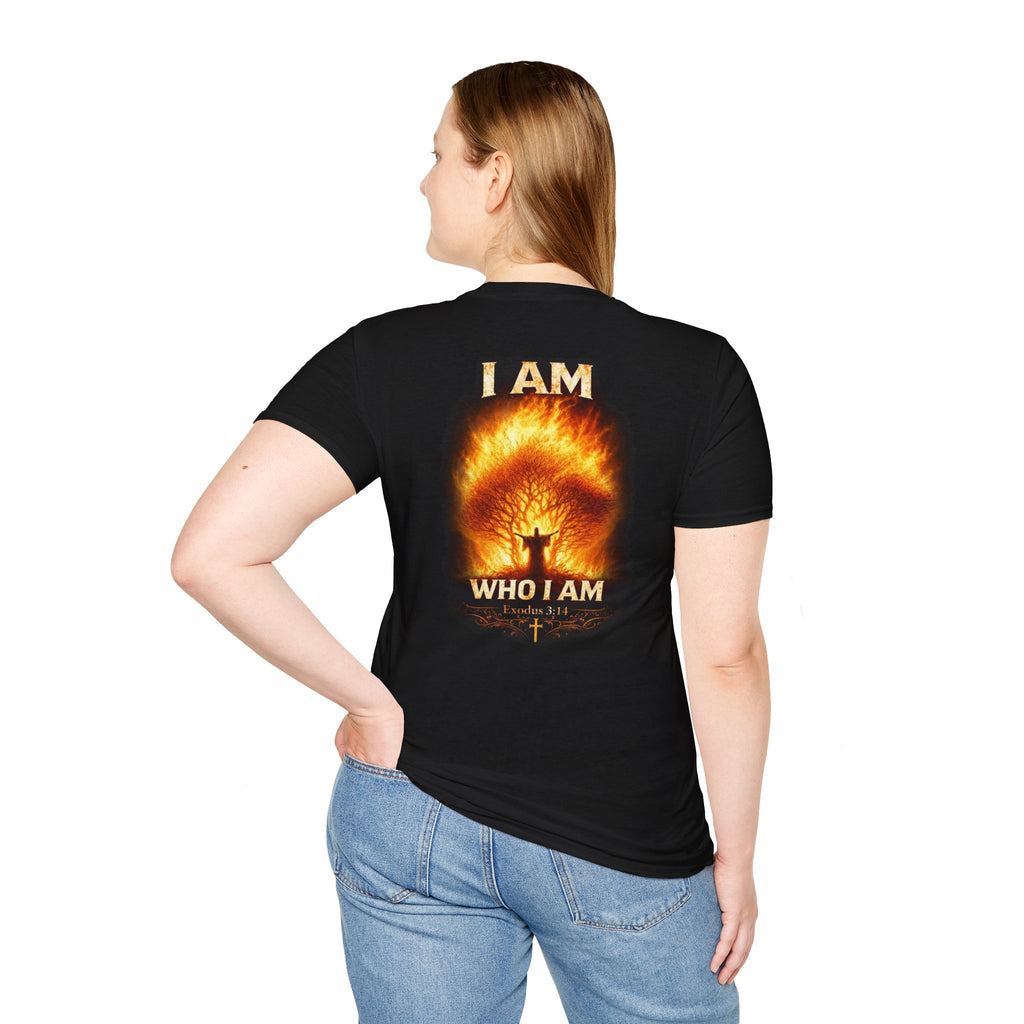 Exodus 3:14 - "The Great I Am" (Design on Back/Logo on Front)