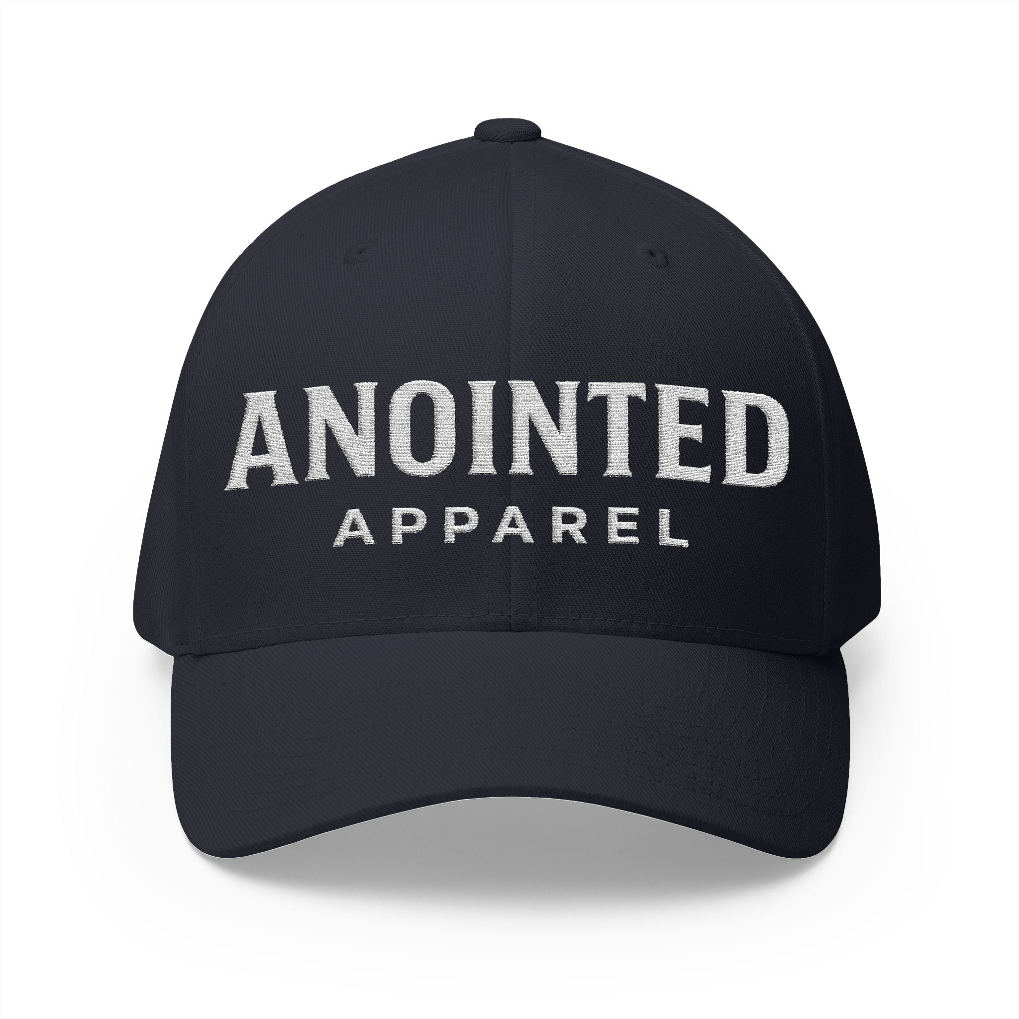 "Anointed" Christian FlexFit Hat – Elevated Edition (Front + Side Embroidery)