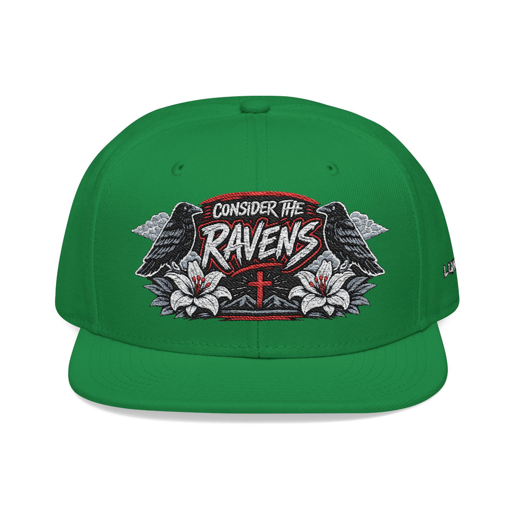 "Ravens and Lilies" v2 Exalted Edition (Embroidered Front/Side/Back)