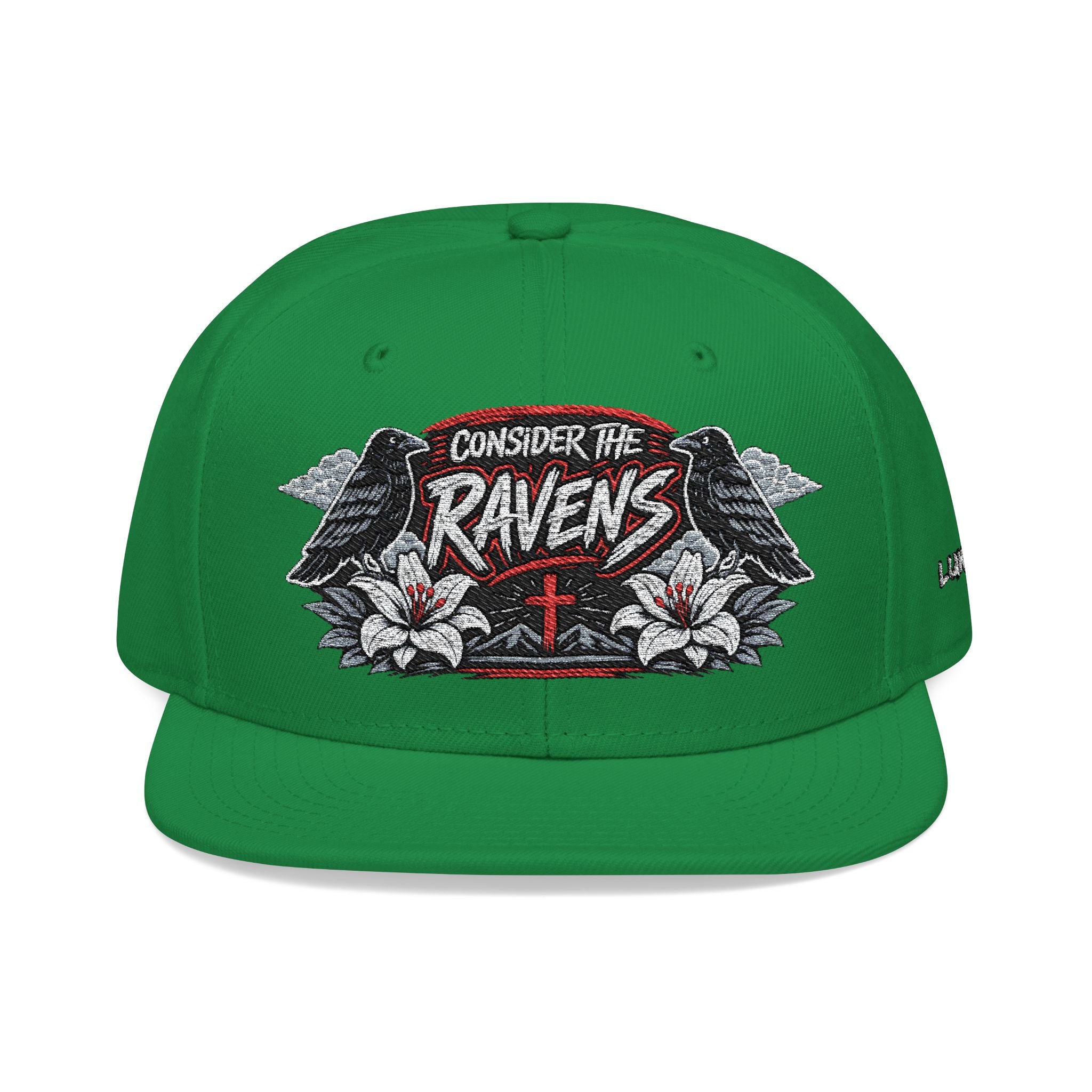"Ravens and Lilies" v2 Exalted Edition (Embroidered Front/Side/Back)