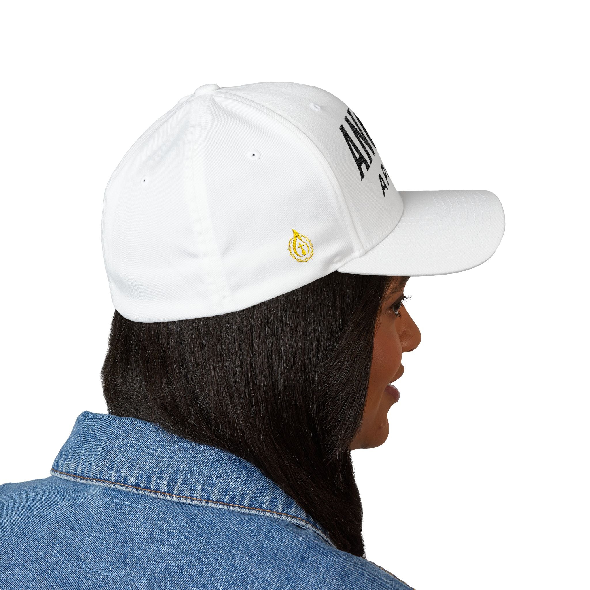 "Anointed" Christian FlexFit Hat – Elevated Edition (Front + Side Embroidery)