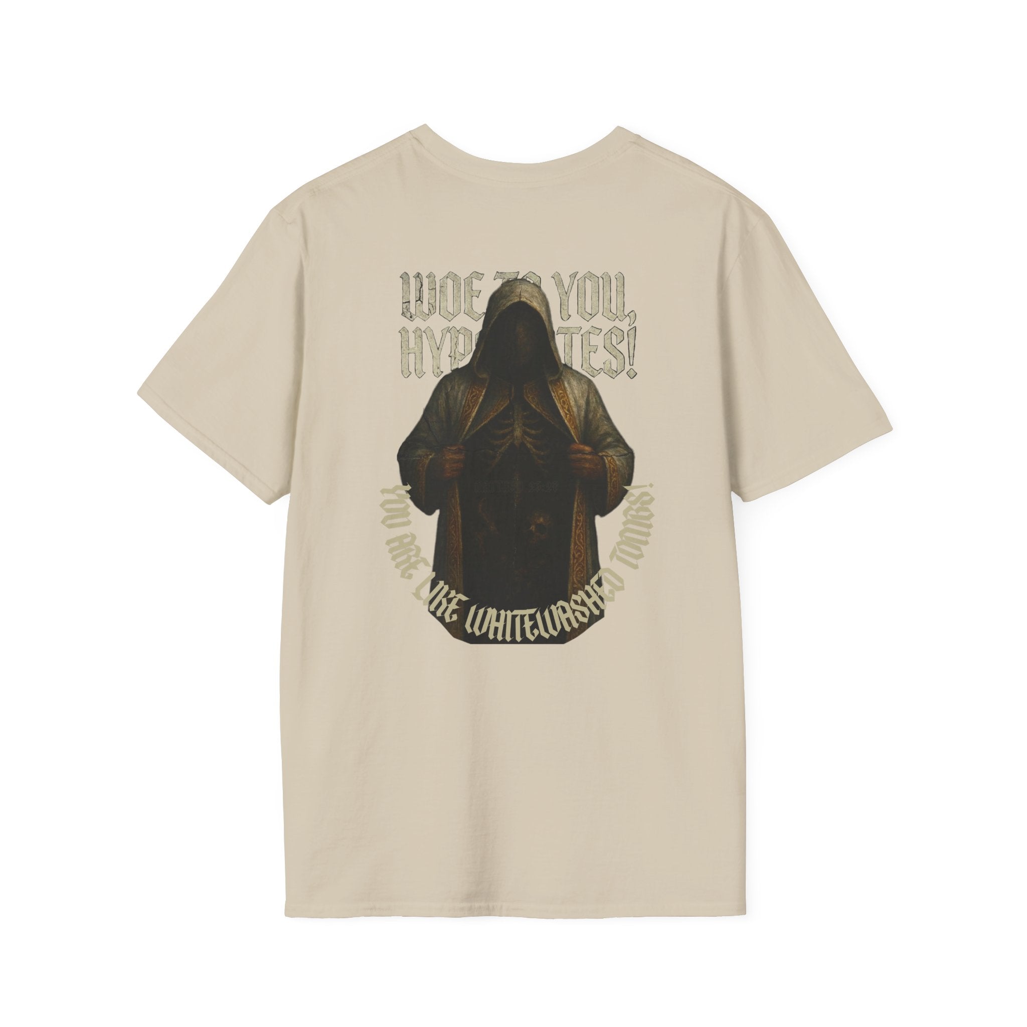 "Whitewashed Tombs" (Design on Back/Logo on Front)