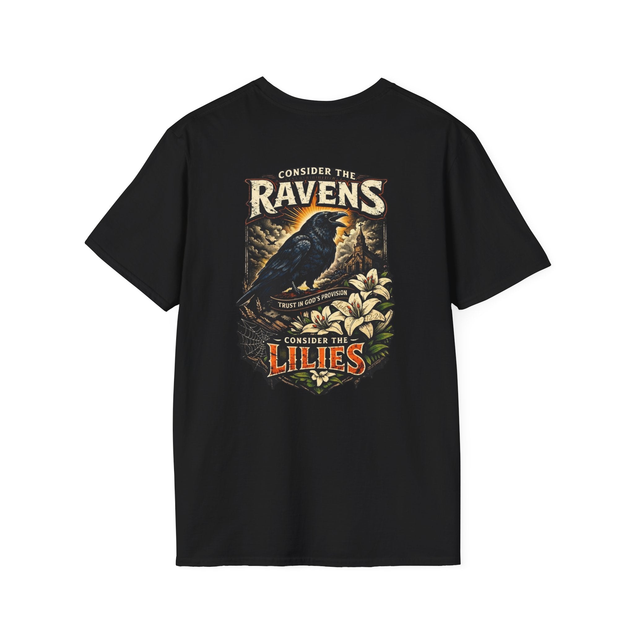 "Consider the Ravens" (Design on Back/Logo on Front)