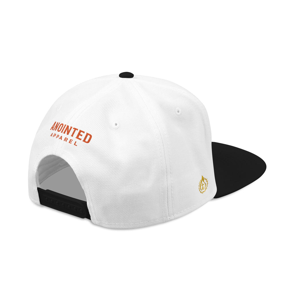 "Psalm 3:7" Snapback (Embroidered Front, Both Sides, Back)