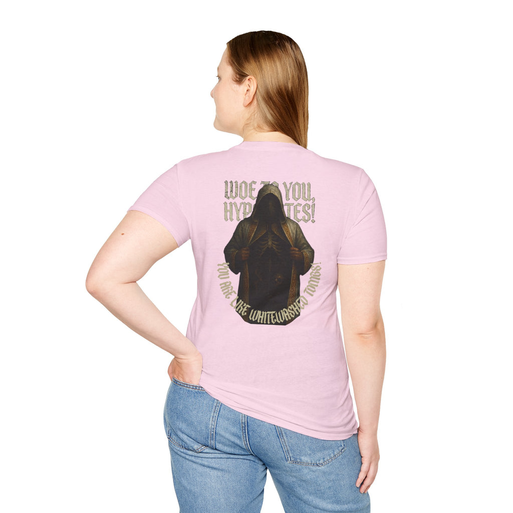 "Whitewashed Tombs" (Design on Back/Logo on Front)