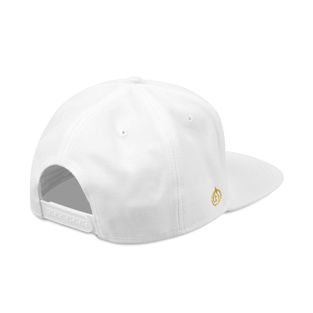 "Psalm 3:7" Snapback (Embroidered Front, Left and Right Sides)