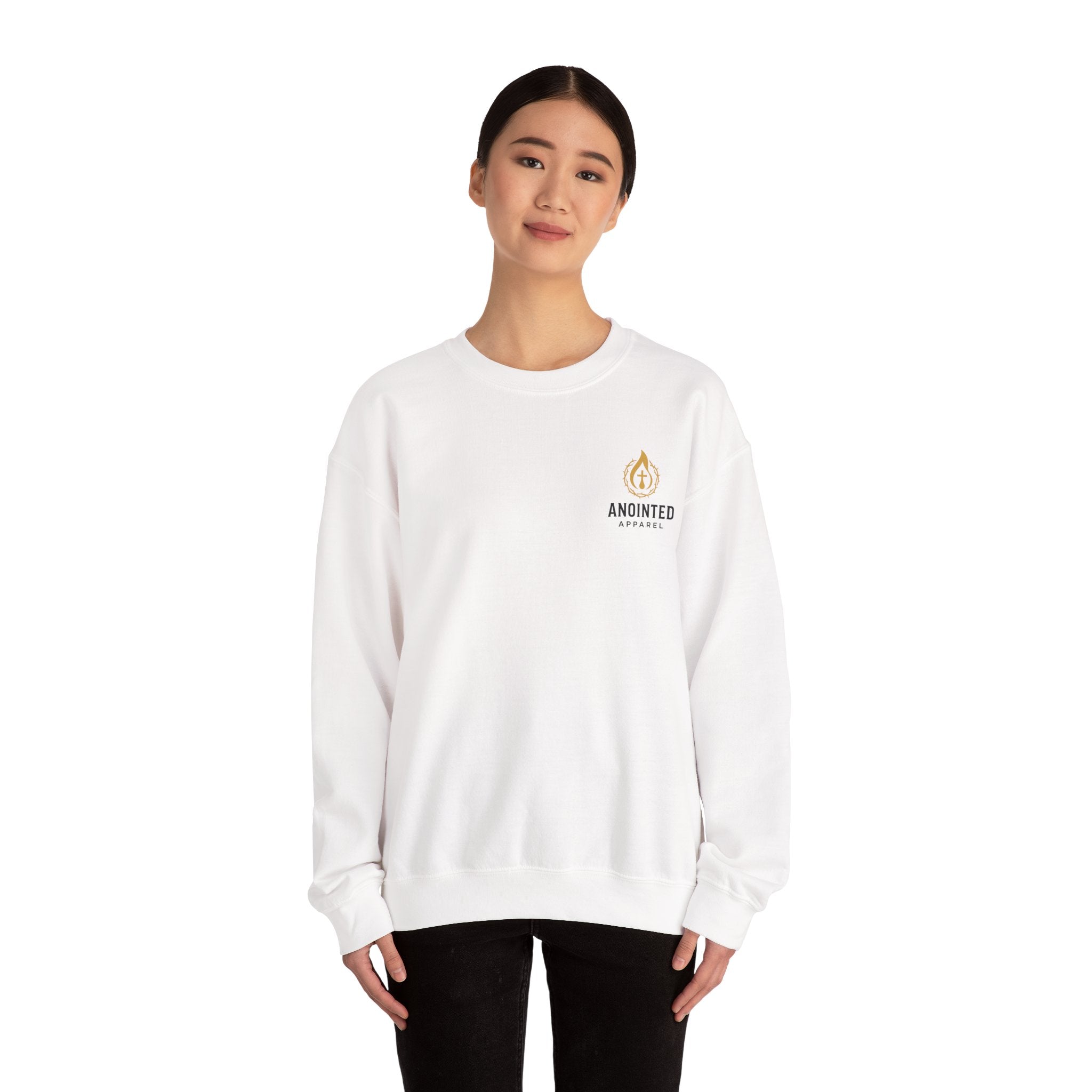 Graves Into Gardens Crewneck Sweatshirt (Design on Back/Logo on Front)