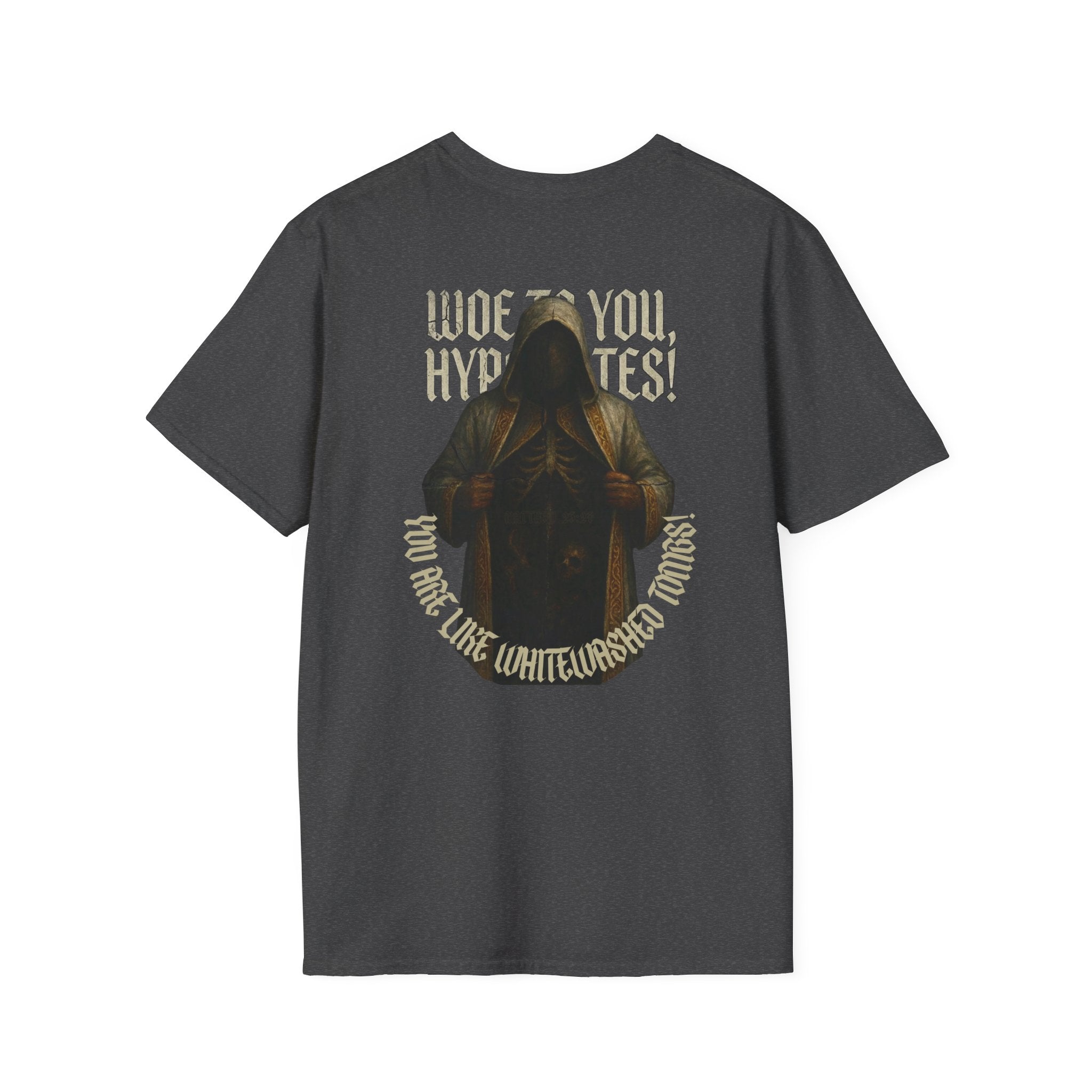 "Whitewashed Tombs" (Design on Back/Logo on Front)