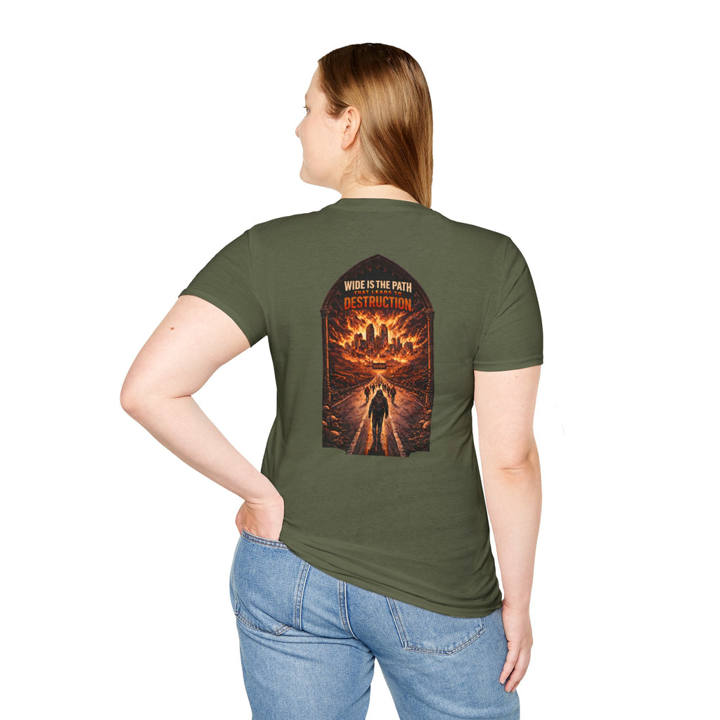 "The Path to Destruction" (Design on Back/Logo on Front)