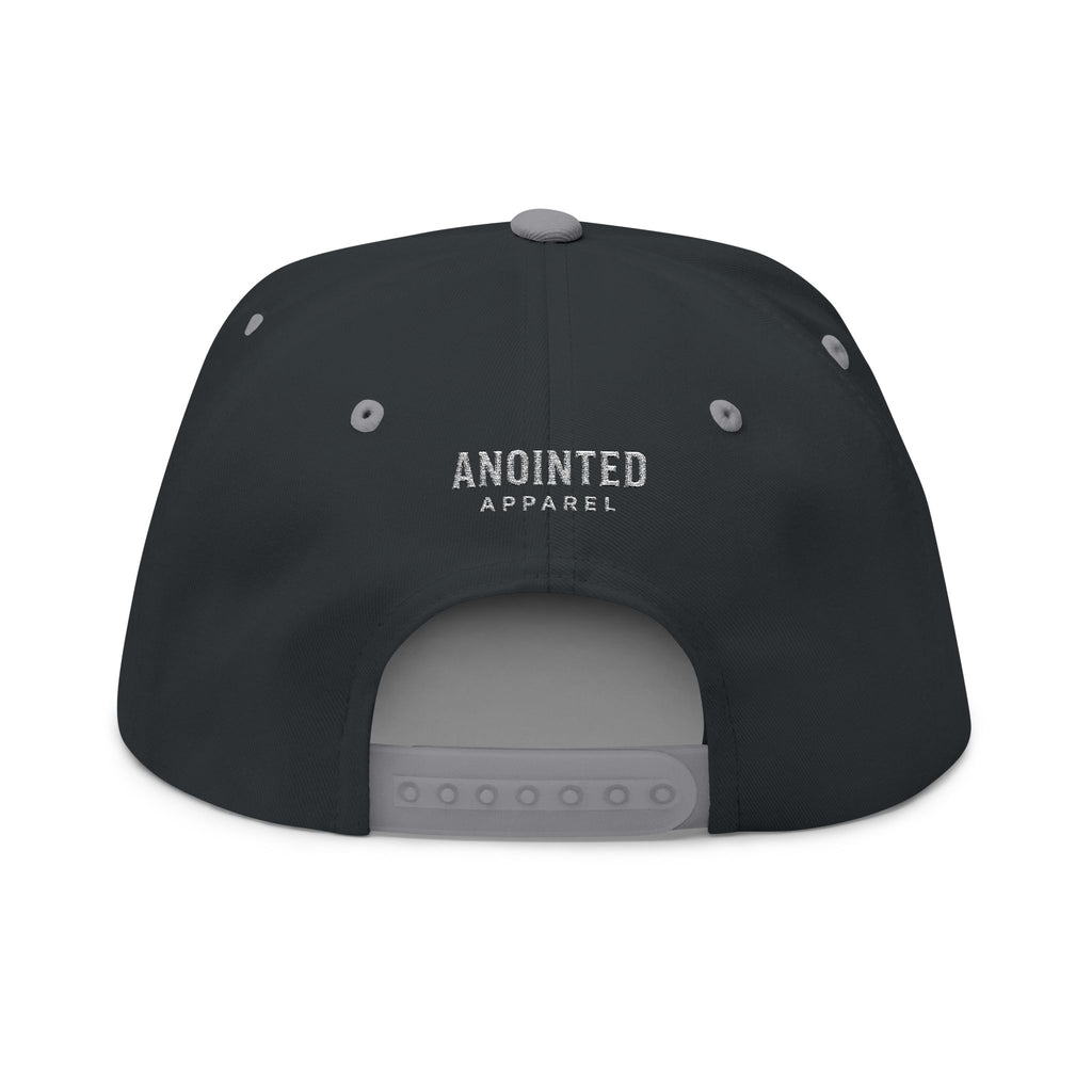 Signature Series "YHWH" (White) Flat Bill Snapback (Triple Embroidered)