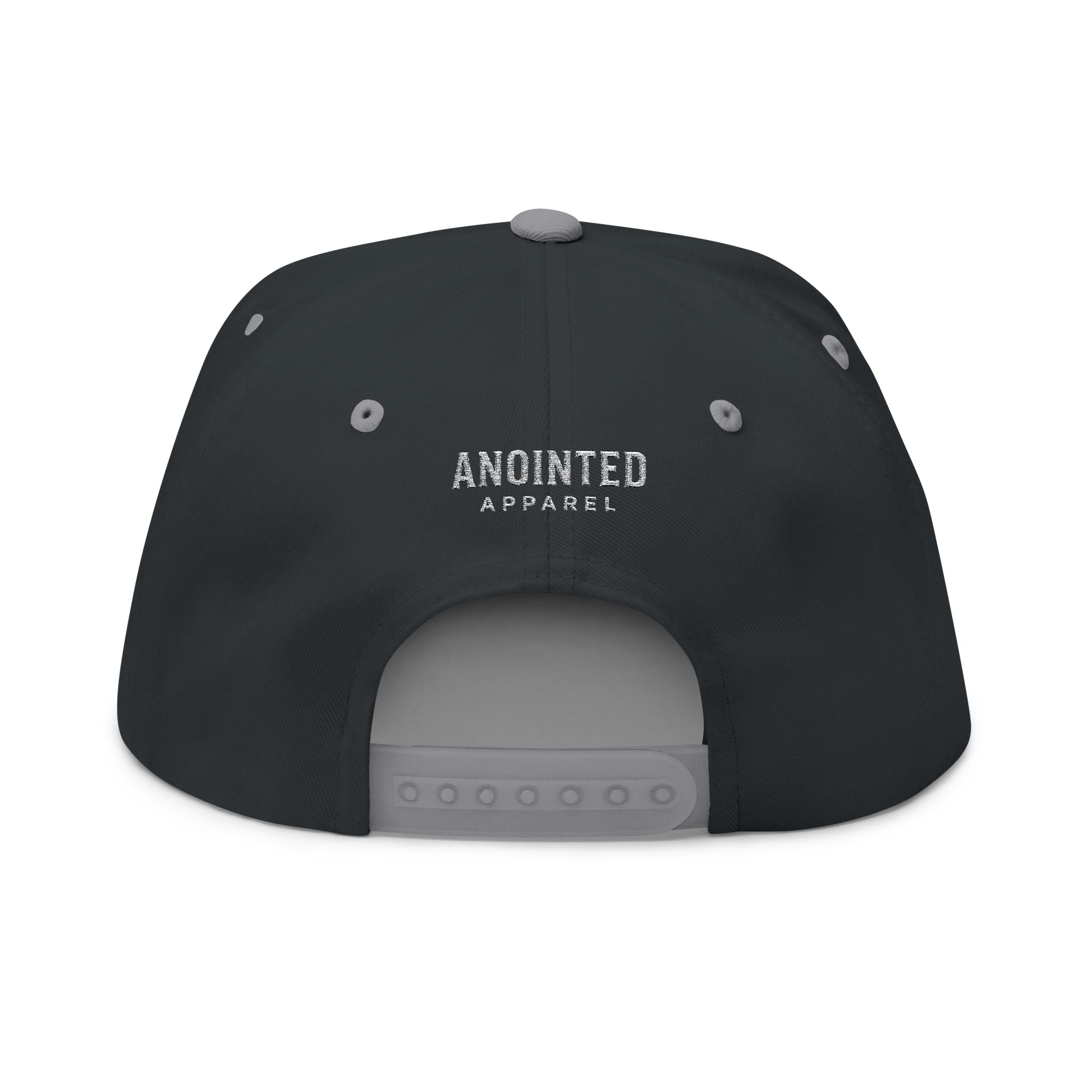 Signature Series "YHWH" (White) Flat Bill Snapback (Triple Embroidered)