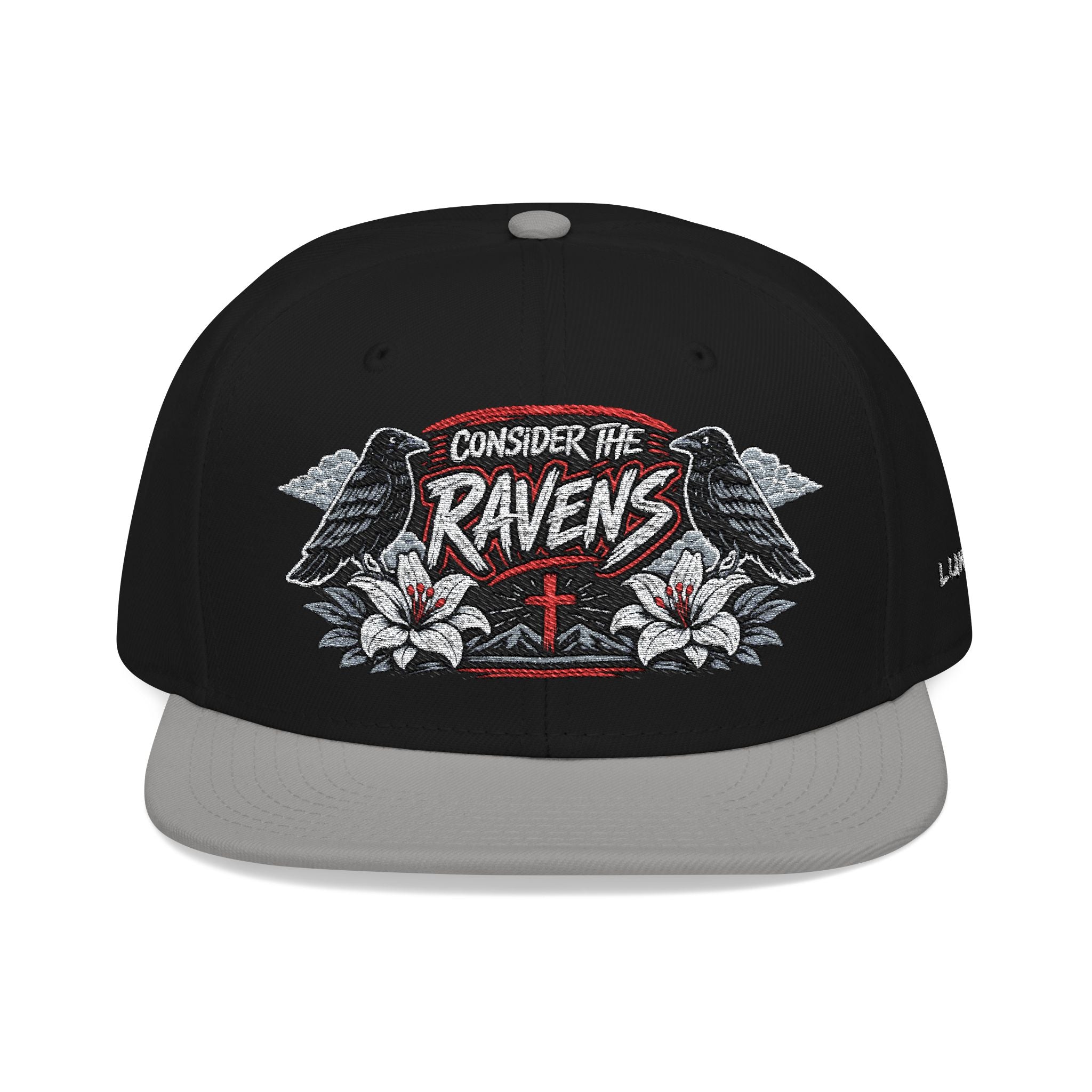 "Ravens and Lilies" v2 Exalted Edition (Embroidered Front/Side/Back)