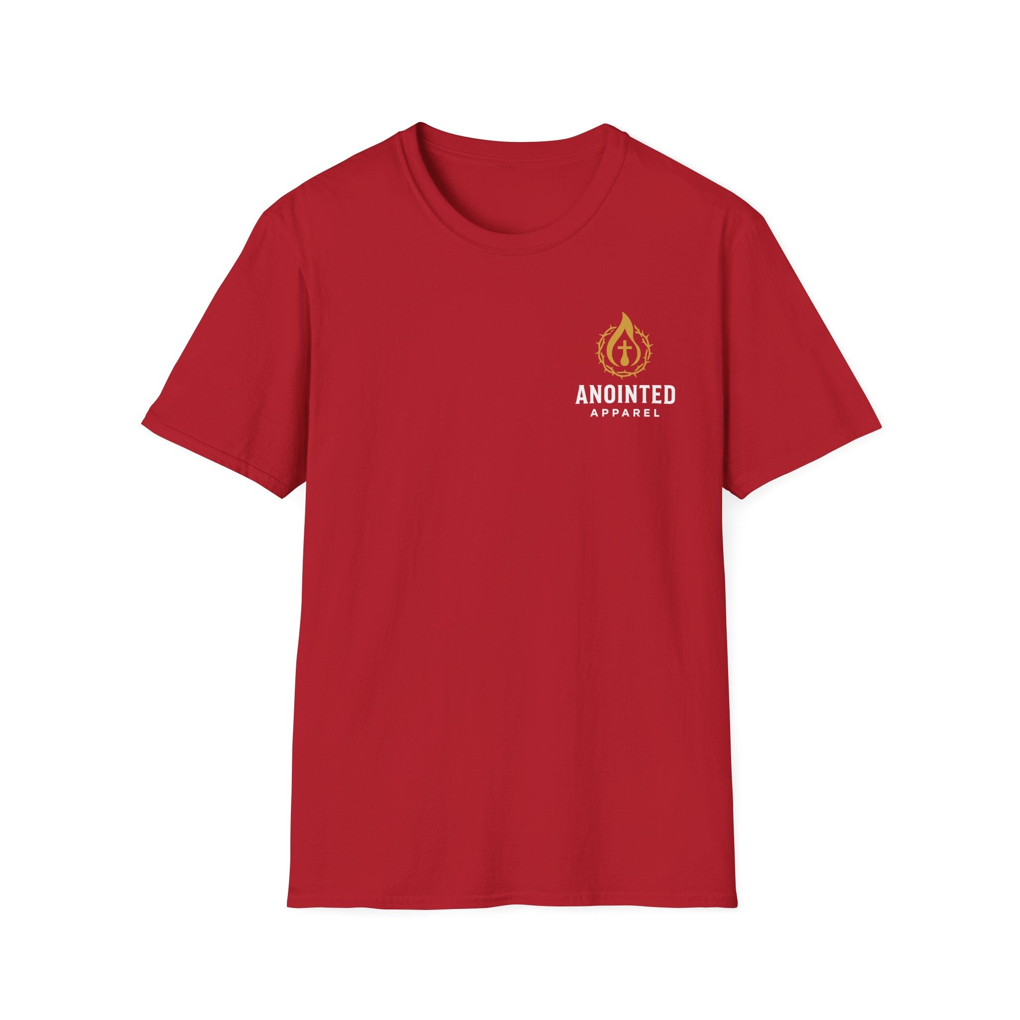Psalm 46:5 - "God is Within Her" (Ladies) (Design on Back/Logo on Front)