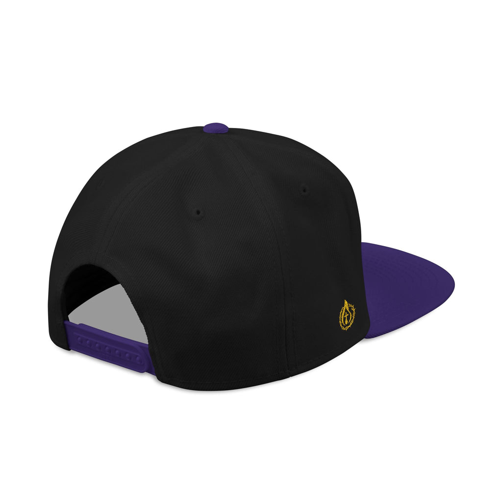 "Psalm 3:7" Snapback (Embroidered Front, Left and Right Sides)