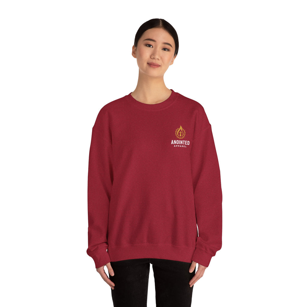 Graves Into Gardens Crewneck Sweatshirt (Design on Back/Logo on Front)