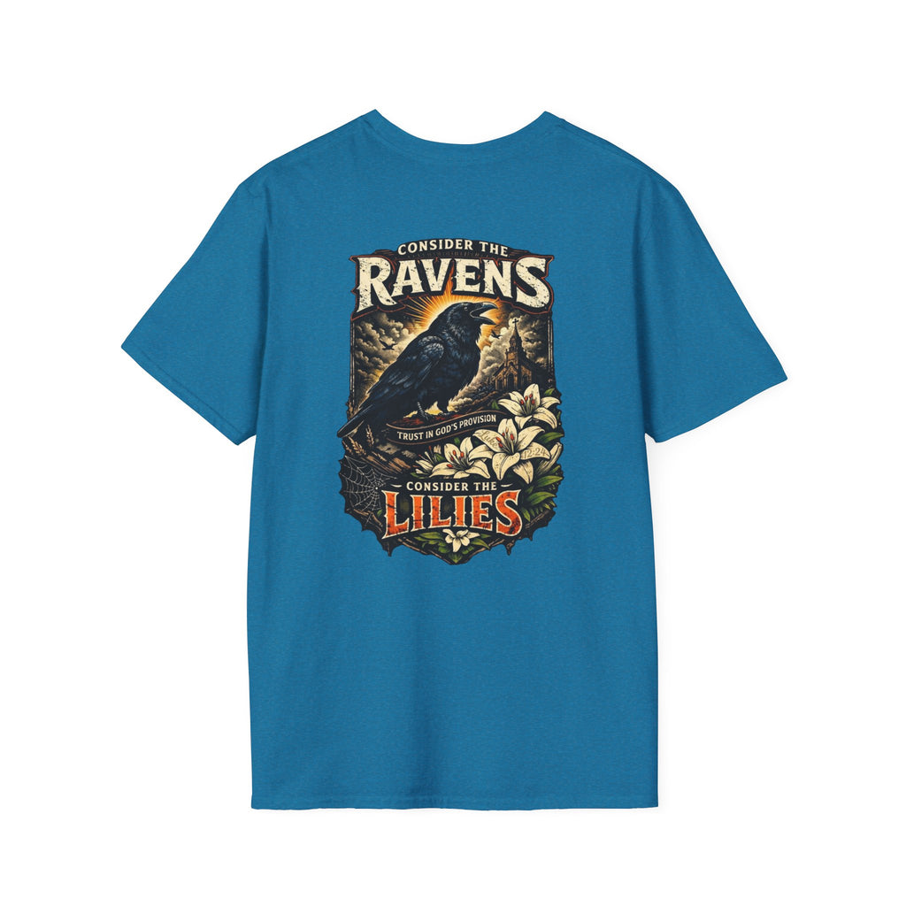 "Consider the Ravens" (Design on Back/Logo on Front)