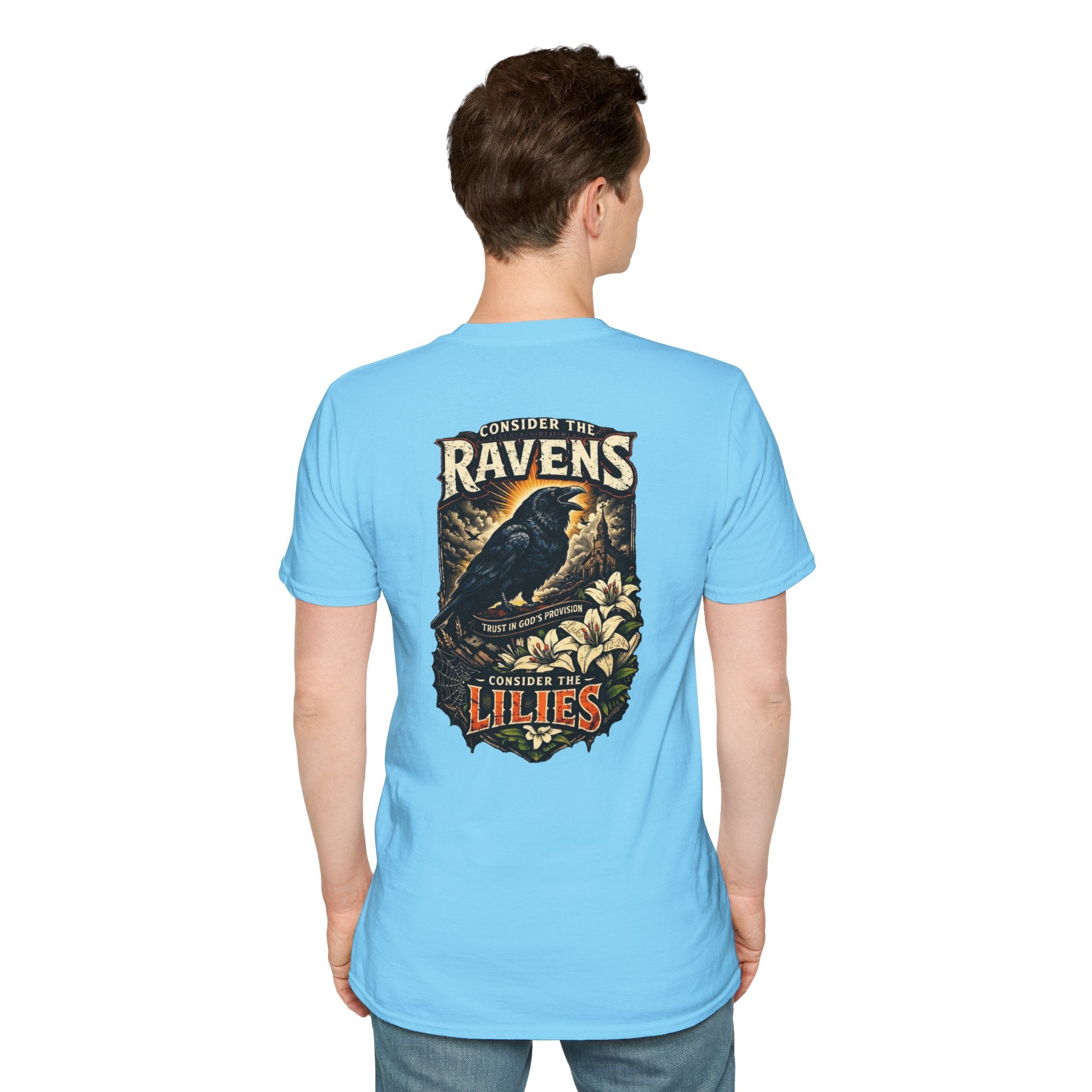 "Consider the Ravens" (Design on Back/Logo on Front)